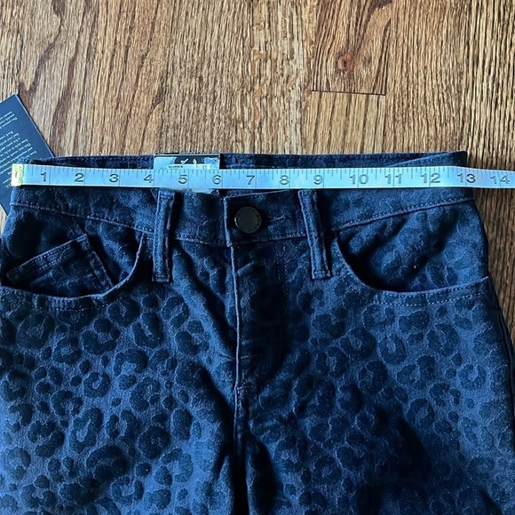 🆕 Rock & Republic Kashmiere Black Leopard Flocked Mid-Rise Legging-IRREGULAR - Picture 12 of 13